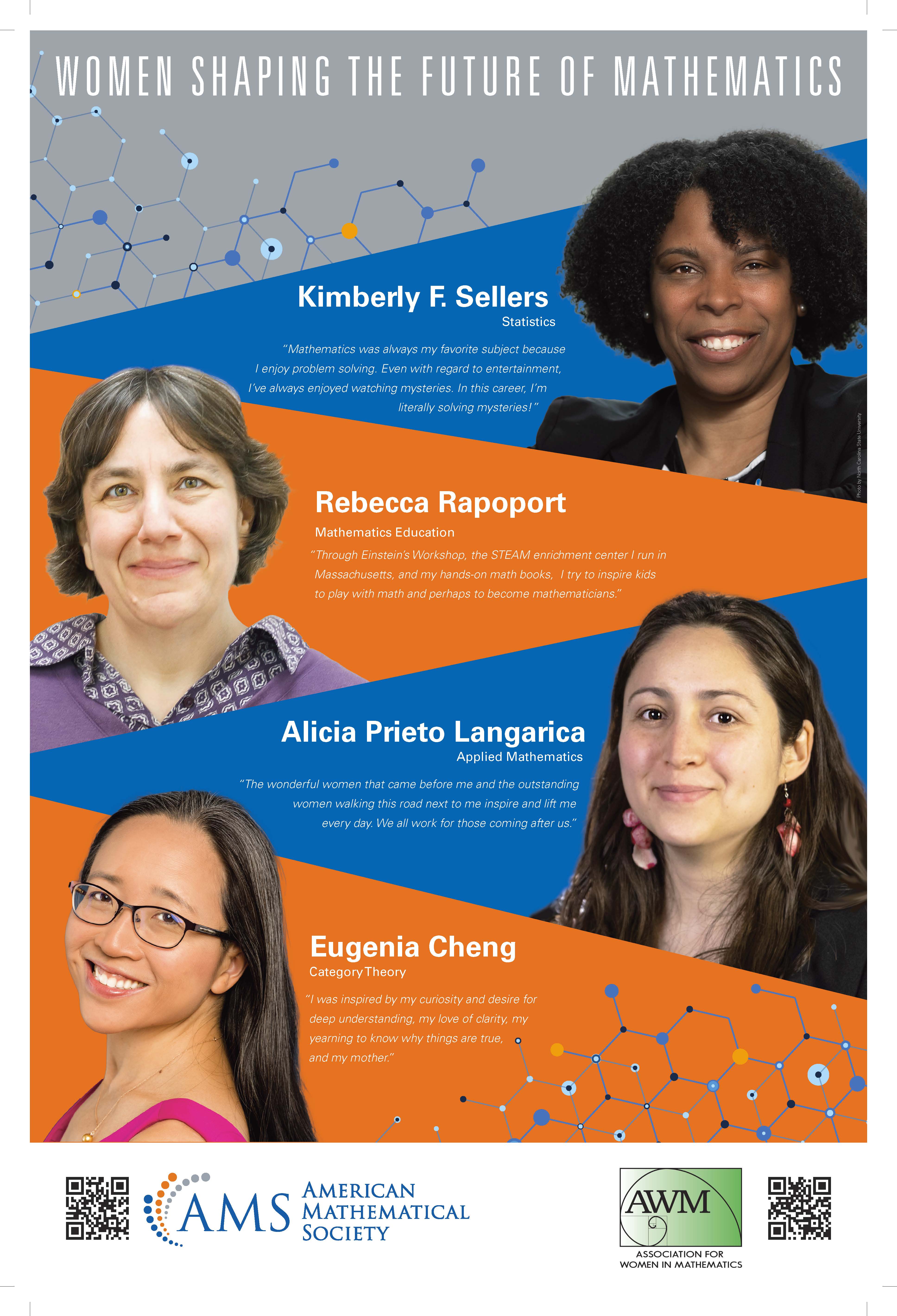 Women Shaping the Future of Mathematics Poster II