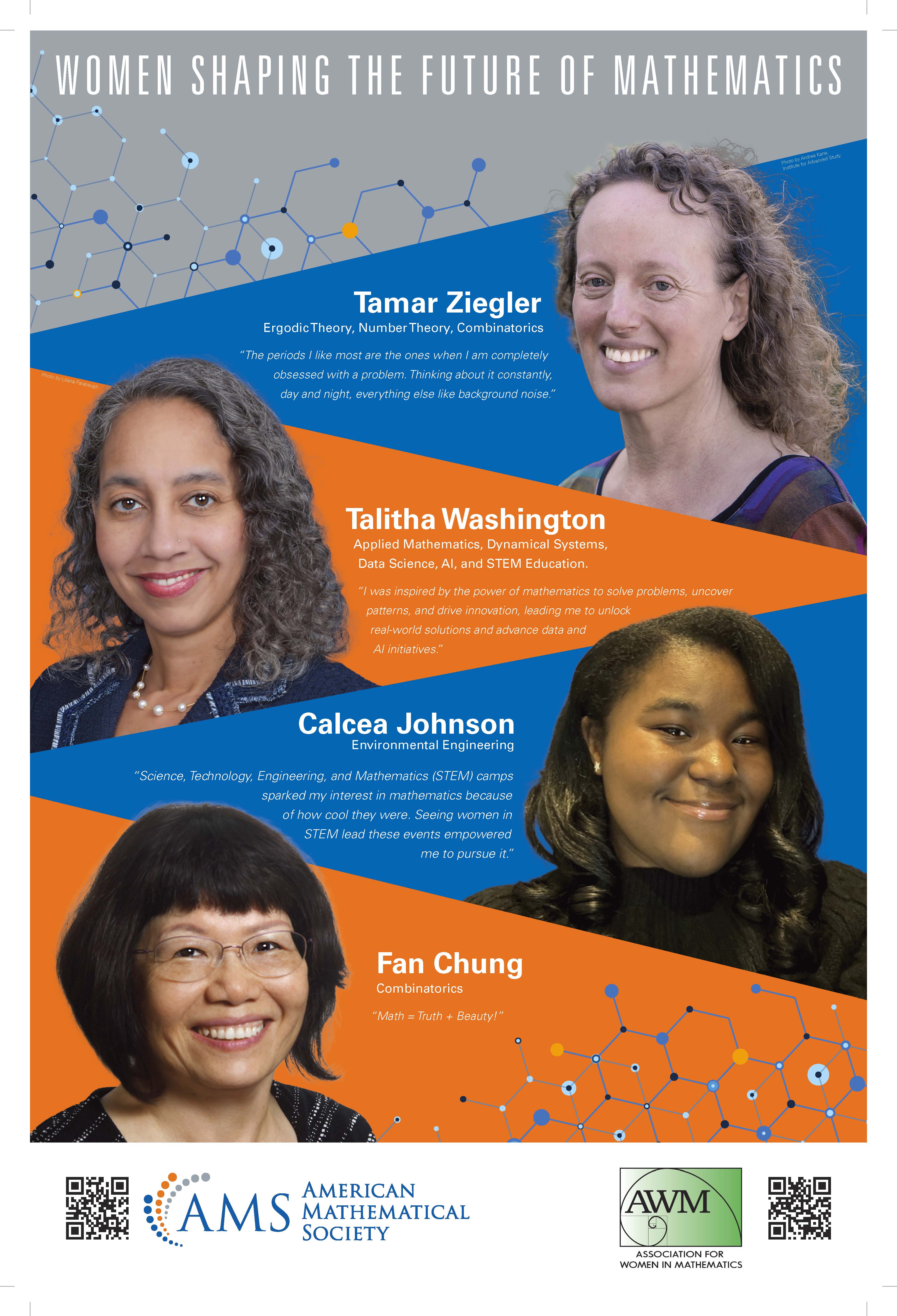 Women Shaping the Future of Mathematics Poster III