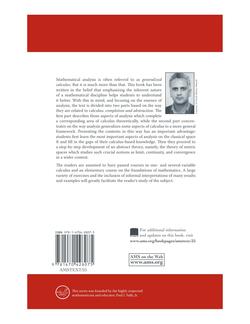 Mathematical Analysis and Its Inherent Nature