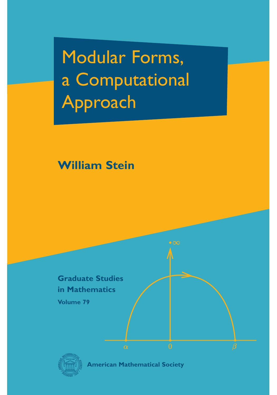 Modular Forms A Computational Approach