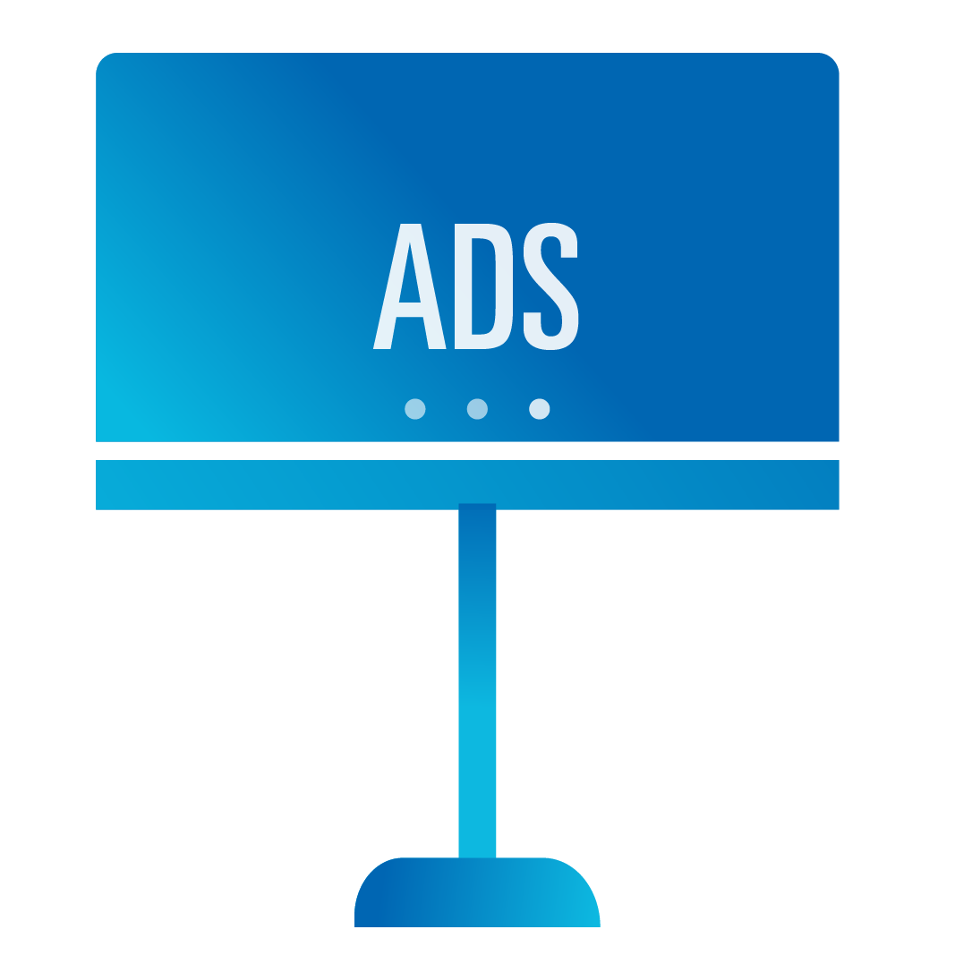 Standing Digital Screen Sponsor